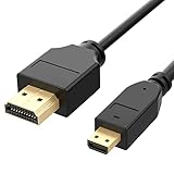 Panasonic Lumix DMC - dc-fz80デジタルカメラAV / HDMIケーブル5足High Definition Micro HDMI (タイプD ) to HDMI (タイプA )ケーブル