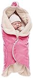 Wallaboo Fleece-Lined Baby Wrap (Pink)