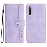Gedurya Galaxy A41 ケース 手帳型 日本版 SC-41A ケース 帽子 シェイプ SCV48 ケース スタンド機能 ギャラクシー a41 ケース マグネット式 Samsung Galaxy A41 スマホケース 携帯カバー 財布型 - レッド