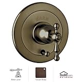 Rohl AC700LM-TCB Cisal Bath Collection Volume Control Pressure Balance Trim with Diverter Classic Me