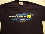 NASCAR Winner 's Circle Jimmie Johnson Tシャツミディアム