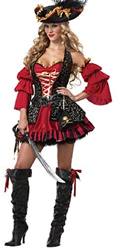 ハロウィンの海賊のおすすめコスプレ かわいい レディース ホワイトリゾバ ２ヶ月で50万円貯金