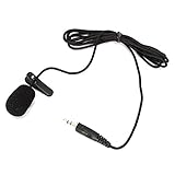 Hands Free Clip On 3.5Mm Mini Studio Speech Microphone For (Usa)