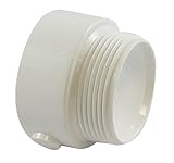 Canplas 192851 DWV Trap Adapter, 1 1/2-Inch, White [並行輸入品]