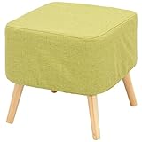 不二貿易 ファブリックスツール スクエア グリーン 11006