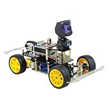 XiaoR Geek Donkey Car スターターキットAIロボットオープンソースDIY自動運転プラットフォームロボット車用 Raspberry Pi Robot Carを使用 (With raspberry pi 4b(4GB))
