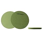 OHplus(オーエイチプラス) ヨガパッド 2個入り 厚さ15mm 肘/膝パッド プロップス (グリーン)