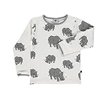 【Smafolk スマフォルク】T-shirt with rhino Cream p0000gxs