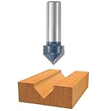 Bosch 84309M V-Groove 1-Inch Diameter 3/4-Inch Cut 1/2-Inch Shank Router Bit [並行輸入品]