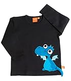 リップフィッシュLipFish動物モチーフの北欧スウェーデンブランド 恐竜シリーズ長袖Tシャツ ベビー キッズ【80cm】【90cm】【100cm】【110cm】【120cm】【ロンT】 104_(1