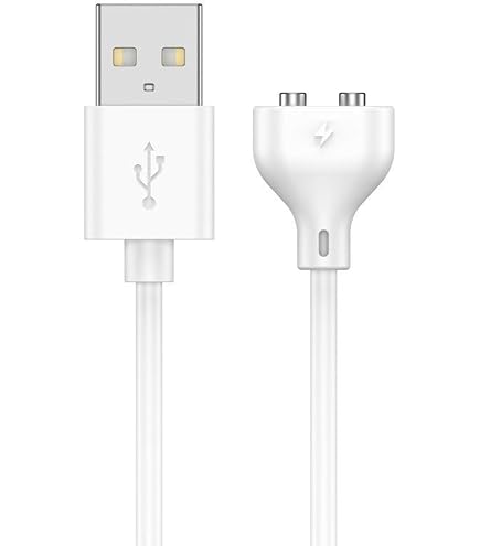 RuenTech Chargeur compatible avec casque de vélo Smart4u SH55M SH50, câble de charge pour Livall BH60SE/BH62/BH51M/BH50T/MT1 - Adaptateur USB (2 noir 1 m