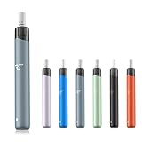 【正規品】電子タバコ DAONE RE1 スターターキット ペン型 ベイプ800mahバッテリー 2ml容量ポッド0.8Ω 1.2Ω Type-C MTL 持ち運び 初心者向きvapeセット ニコチンなし タバコなし (Blue Haze/霧霾ブルー)