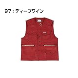 寅壱 ベスト 7260-611 M 97:ディープワイン