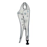 Stanley Proto J292NC Proto 9-1/4-Inch Locking Pliers Curved Jaw, Nickel Chrome by Stanley-Proto
