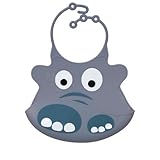 Ulubulu Silicone Bib, Hank the Elephant by Ulubulu [並行輸入品]