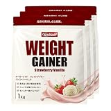 OgarMade ウエイトゲイナー 3kg ウェイトアップ プロテイン 日本を代表するパティシエ監修 (ストロベリーバニラ)