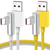 120W USB Type-C ケーブル L字型 対応Xiaomi 充電ケーブル 1M2本 6A急速充電 ターボチャージ対応Xiaomi 14 13T 12T Pro ultra/Redmi Note 13 11pro/Pad 6 Mi 14 11 Lite 5G/POCO/Black Shark 対応Galaxy/Huawei/oppo Android データ転送可能 タイプc 充電ケーブル
