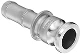 Dixon G150-E-SS Investment Cast Stainless Steel 316 Global Type E Cam and Groove Hose Fitting, 1-1/2