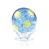 yjydada 3dクリスタルパズルキュートFootballモデルDIYガジェットブロックBuilding Toyギフト ブルー TZZ80111663_qjy