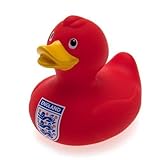 Baby Toys - Official England FA Red Bath Time Duck Bath Toy - Novelty Baby Football Gift Ideas by Of