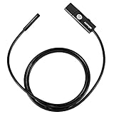 KKmoon 5.5mm 1m USB内視鏡 6 LED 明るさ調整可能 IP67防水 ボアスコープ検査カメラ Android Phones PC用