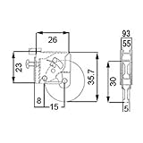 LIXIL メンテナンス部品 戸車( 網戸用)[L1Y87] *製品色・形状等仕様変更になる場合があります*