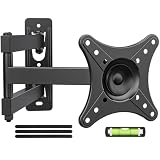 USX MOUNT モニター 壁掛け金具 回転式 壁掛けテレビ 金具 10～32インチ 液晶ディスプレイ対応 耐荷重15kg 小型 軽量 対応 ディスプレイアーム 上下左右前後可動 マウント VESA 50~100mm 軽量 32 26 24 22 20 19 V型 テレビ かべかけ 汎用