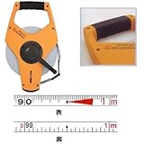 ヤマヨ測定機 3Xミリオン巻尺 100m巻尺 ハヤマキ(巻き取り速度は 3倍) OTR100X