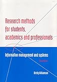 Cover of Research Methods for Students, Academics and Professionals: Information Management and Systems