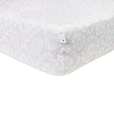Burt's Bees Baby - Paisley Bee Fitted Crib Sheet 100% Organic Crib Sheet for Standard Crib and Toddl