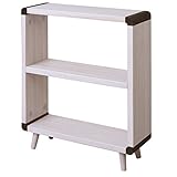 オープンラック 750×240×845mm ROCCO 収納 木製 ナチュラル 北欧風