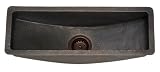 Lenova CK-202 Copper Single Bowl Apron Front Undermount Kitchen Sink, Large by Lenova