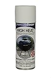 General Paint & Manufacturing PD-1551 Premium Decor High Heat Spray Paint with 360-Degree Spray Tip,