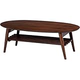 家具 便利 おしゃれ 折れ脚テーブル（ブラウン） 101365000