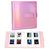 256ポケット ミニフォトアルバム 富士フィルム Instax Mini 12/Mini 11/Mini 9 /Mini 40 Polaroid Snap/Z2300/ SocialMatic インスタントカメラ & Zipインスタントプリンター用 (マジックピンク)