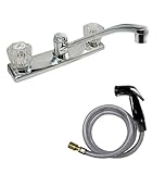 Kissler 77 – 1206 Dominion 8インチキッチン蛇口with Sideスプレー