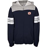 オーバーンTigers – Game DayスポーツストライプGirls Juvy Zip Hoodieブルー ブルー