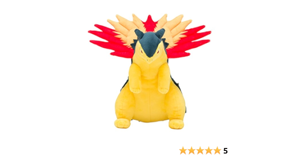 Amazon ポケモンセンターオリジナル ぬいぐるみ バクフーン ぬいぐるみ おもちゃ