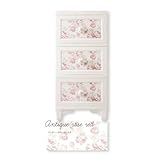 ILC Lilou de coco リルデココ ドレスチェンジチェスト 3段 アンテークローズ レッド DPC-03-ARRD(カード払限定／同梱区分C)