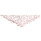 Lovoski 赤ちゃん　ベビーラップ　柔らかい　レース　トリム　ショール　記念写真　撮影道具　全12色 - ダークピンク