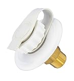 Valterra A01-0170LF White 2-3/4 MPT Lead-Free Flush Mount Water Inlet [並行輸入品]