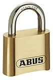 ABUS 180IB/50 B 2-Inch All Weather Solid Brass 4-Dial Resettable Combination Padlock with Stainless 