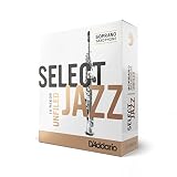 D'Addario WoodWinds ダダリオ リード ソプラノサックス用 SELECT JAZZ UNFILED RRS10SSX2H [硬さ:2H] 10枚入り 【国内正規品】