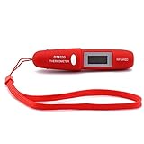 【 Lux Esto 】 放射温度計 ペン 型 赤外線 レーザー 非接触 デジタル 温度計 小型 ハンディ サイズ