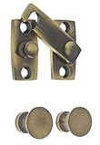 IDH by聖Simons 21021 – 005プロフェッショナルグレード品質純正ソリッド真鍮シャッターバーキット、アンティーク真鍮