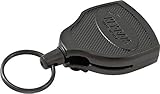 KEY-BAK SUPER48 Xtreme Duty 20oz. Locking Retractable Reel 36 Kevlar Cord Black Polycarbonate Case L