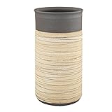 日本製 信楽焼 傘立て 陶器 スリム コンパクト 傘たて かさたて アンブレラスタンド 〔ストリームタイプ〕
