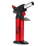 火炎放射器 バーベキュートーチ ブタンマイクロトーチ バーベキュー 調理屋外 防風 詰め替え可能 調整可能 シガーライター ピクニック燃料式 金属溶接 機械部品熱処理 肉抜き(01)