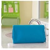 Travel Toiletry Folding Hanging Wash Cosmetic Makeup Storage Outdoor Camping bag BY EagleWood (Blue)