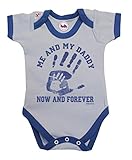 Me & My Daddy Now & Forever Boys Baby Grow by BritTot